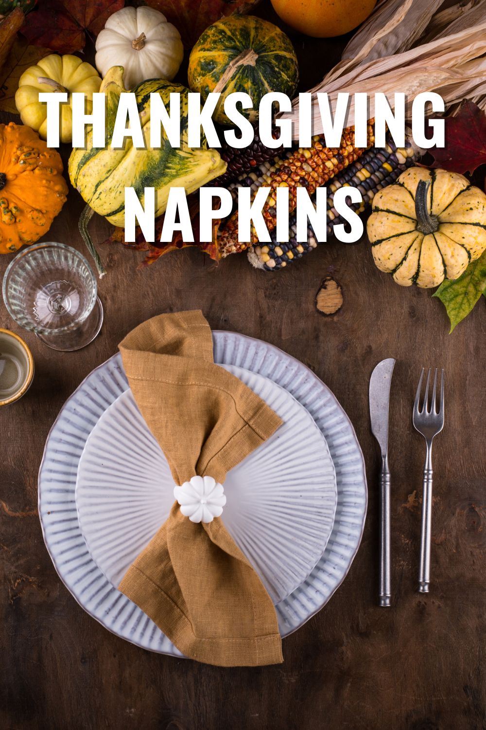 Thanksgiving napkins.