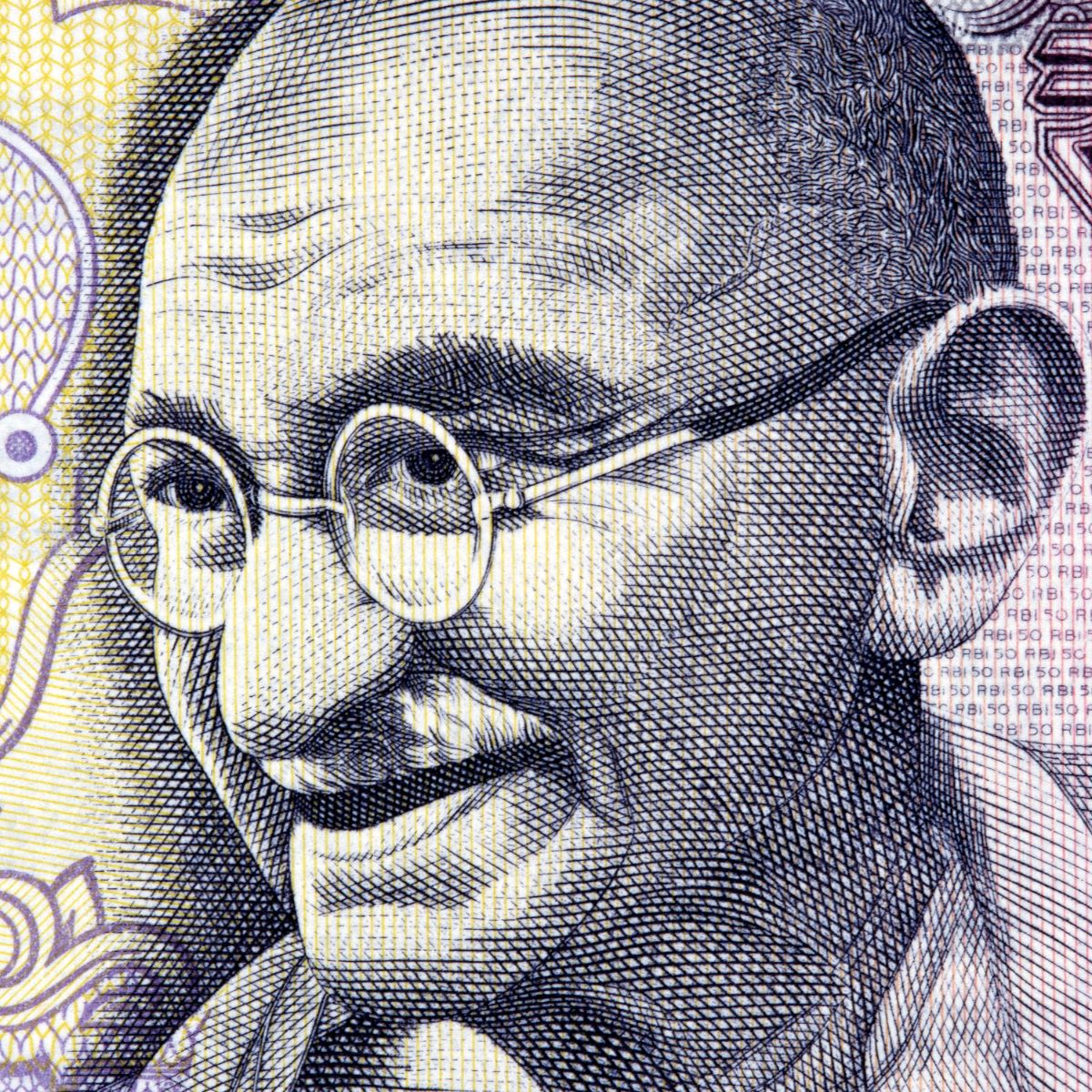 Mahatma Ghandi.