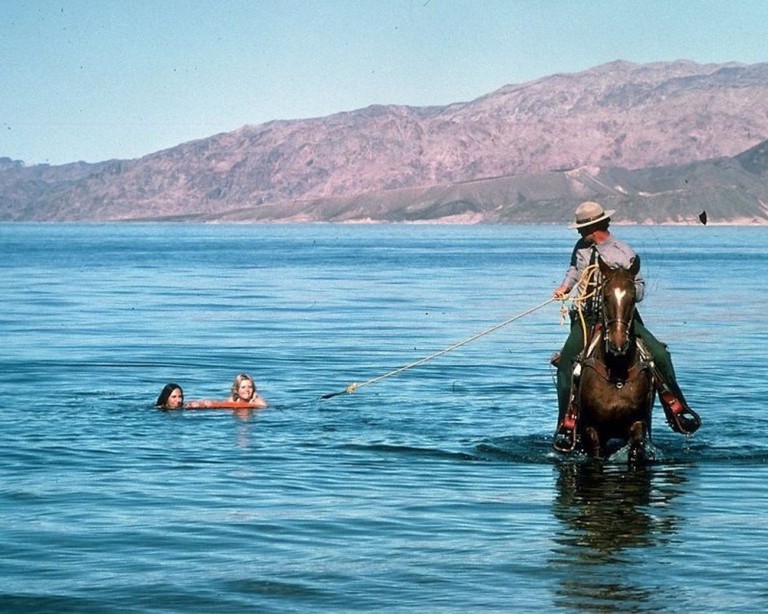 Lake Mead swim ranger.