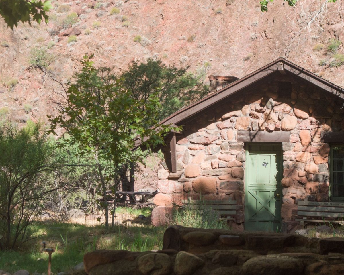 Cabin at Phantom Ranch. 