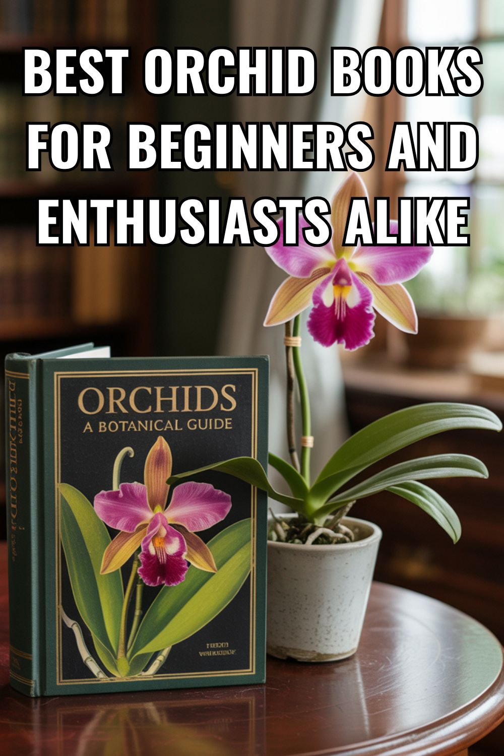 Best Orchid Books for Beginners and Enthusiasts Alike.